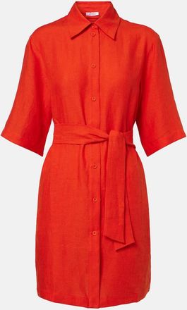 Eres Seducteur linen shirt dress