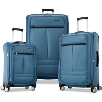 Samsonite Element 3 Piece Soft-Sided Luggage, in Captains Blue at Nordstrom