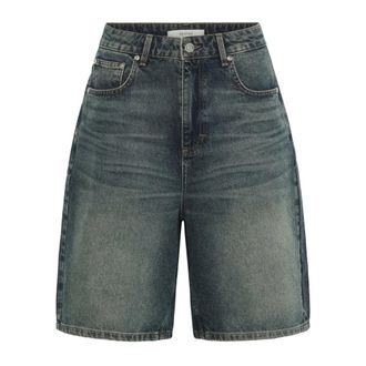 Gestuz Denim Shorts - Dames - Denim shorts - Blauw - W30 - Denim - Korte Broeken
