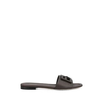 Fendi Dames, Schoenen, Bruin, Maat: 37 EU Leer
