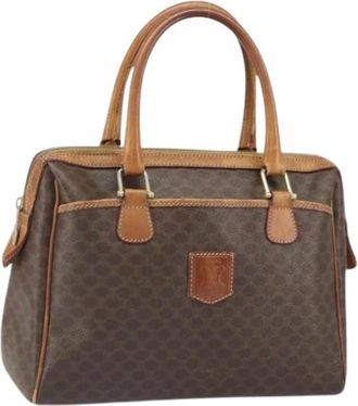 Celine Pre-owned Plastic Handbag - Dames - Vintage Handtas - Bruin - ONE Size - Vintage