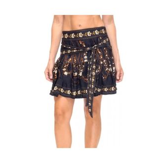 Farm Rio Mujer, Faldas, Negro, Talla: S