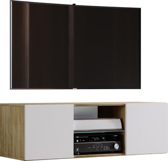 ebuy24 Wood Tv Wall Lowboard Fernseh Jusa 95 40x95x36 - Vcm