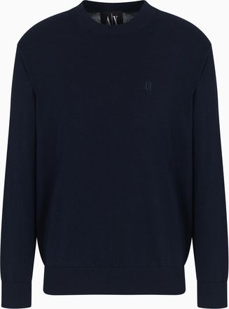 A|X Armani Exchange Mens, Icon Project, Embroidered Logo Not Water Resistant, Deep Navy, M