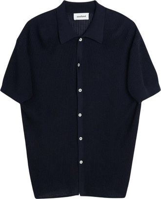 Soulland Ciel polo - Heren - Vesten - Blauw - L - Truien & Vesten