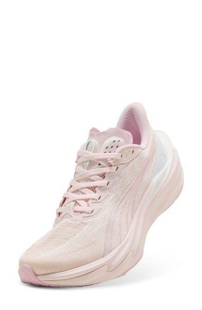 Puma Deviate Nitro 4 Running Shoe in Jasmine Flower/Pearl Pink at Nordstrom, Size 7.5