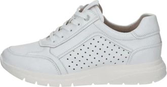 Caprice Dames Modieuze Sneakers - Dames - Sneakers - Wit - 37 EU - Schoenen