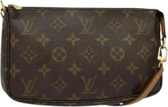 Louis Vuitton Pre-owned Shoulder Bags, female, Brown, Size: ONE SIZE Pre-owned Vintage Shoulder Bag