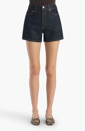 Khaite Dayna Denim Shorts in Benson at Nordstrom, Size 28
