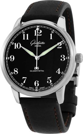 Glash&uuml;tte Original Glashutte Senator Excellence Automatic Black Dial Watch 1-36-01-03-02-30