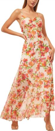 Misa Negine Dress In Palmarei Blooms