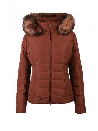Bomboogie Copper Quilted Polyester Short Down Jacket