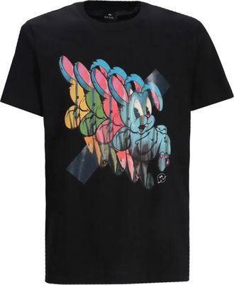 Paul Smith T-shirt con stampa grafica - Nero