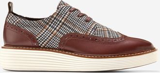 Cole Haan Womens &Oslash;riginal Grand Platform Wingtip Oxford Shoes - Brown Size 10.5