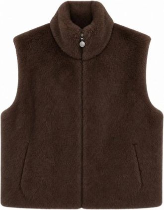 2-Biz Gilet - - Jackets - Donna - Marrone - M