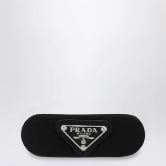 Prada Black hair clip in Re-Nylon
