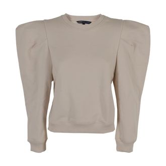 Levi's Top met engelenvleugelmouwen - Dames - Sweatshirts - Wit - L - Katoen - Hoodies & sweatvesten