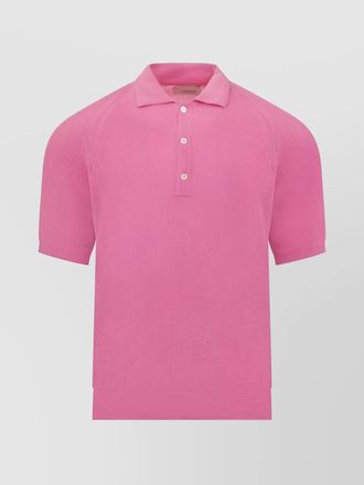 Laneus cotton polo shirt
