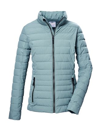 G.I.G.A. DX by killtec Steppjacke GS 64 WMN QLTD JCKT, Damen, Gr. 40, gr&uuml;n, Oberstoff: 100% Polyester, Futter: 100% Polyester (recycelt), Wattierung: 100% Polyester, G.I.G.A