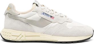 Autry Reelwind Logo-patch Suede-panel Sneakers