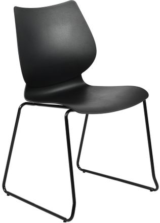 Clp Silla Apilable Houma Negro