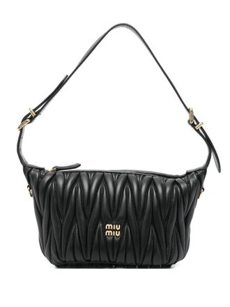 Miu Miu Matelass&eacute; Nappa Leather Pouch Bags