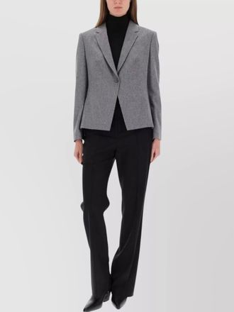 HUGO BOSS tailored jacket featuring structured shoulders