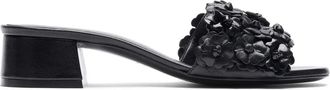 Stuart Weitzman 35 mm Meadow sandalen - Zwart