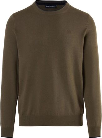 North Sails Truien & Vesten, Heren, Groen, XL, Katoen, Eco Sporty Crewneck Gebreide kleding