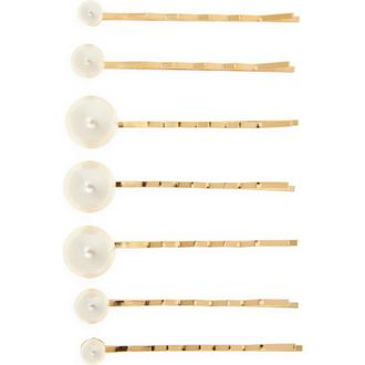 Jennifer Behr Perla Set of 7 Faux Pearl Bobby Pins at Nordstrom