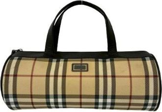 Burberry Borsa in Pelle Pre-owned - - Pre-owned - Donna - Beige - ONE SIZE
