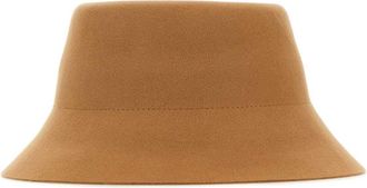Helen Kaminski Womens Petra Merino Wool Bucket Hat Camel