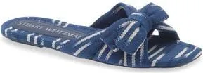 Stuart Weitzman Sofia Slide Sandal in Indigo/Natural at Nordstrom Rack, Size 5.5