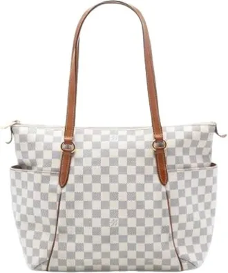 Louis Vuitton Pre-owned Tote Bags, female, White, Size: ONE SIZE Pre-owned Totally MM