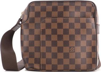 Louis Vuitton Brown Damier Olav Pm (Authentic Pre-Loved)