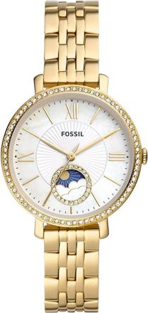 Fossil Womens Jacqueline White Dial Watch