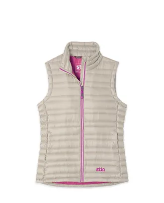 Stio | Womens Pinion Down Vest, Size Extra Small in Atmosphere