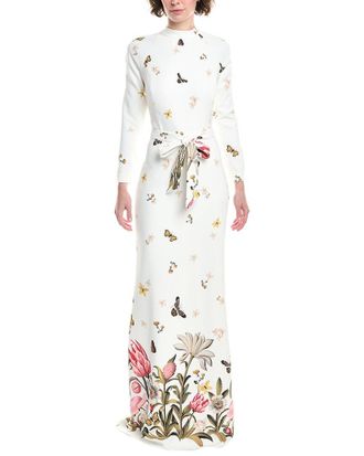 Teri Jon by Rickie Freeman Teri Jon By Rickie Freeman Stretch Crepe Gown