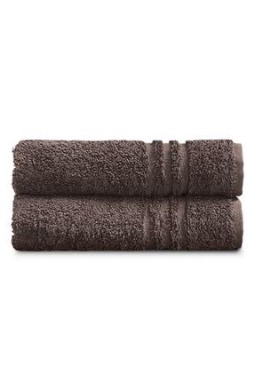 Ella Jayne Home 2-Pack Cotton Hand Towel Set in Brown at Nordstrom Rack