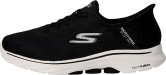 Skechers Go Walk 7 - Free Hand 2 Black / White 216648WW-BKW Mens