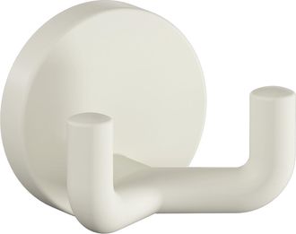 No Brand No Brand - Gancho Doble 477.90b025 Doble A.43.5mm Pa 99 Blanco Puro Ma D.50mm Hewi