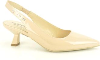 Nero Giardini Elegante kanten schoenen met 5 cm hak - Dames - Pumps - Beige - 39 EU - Schoenen