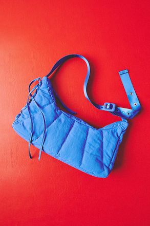 Damson Madder Crescent Shoulder Bag