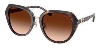 Coach HC8436 CBY93 512074 Womens Sunglasses Tortoiseshell Size 55