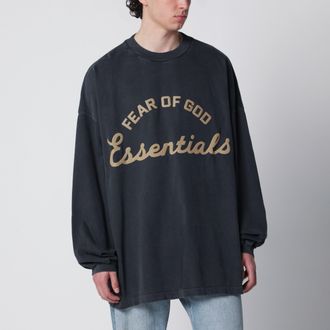Fear of God T-shirt a manica lunga Training 90s in jersey di cotone grigio