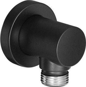 Roca Roca - A5b1450nb0 Aqua Toma De Agua De 1/2 Para Flexible De Ducha Negro Mate - Ref: A5b1450nb0