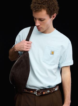 Carhartt Work in Progress Mens Logo pocket T-shirt