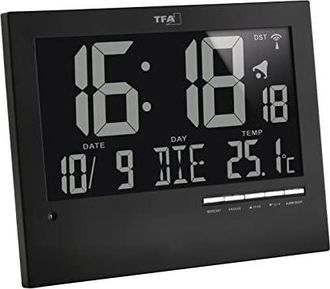 TFA Dostmann Tfa Dostmann - Tfa-dostmann 60.010220 Estaci&oacute;n Meteorol&oacute;gica Digital Negro Lcd Bater&iacute;a