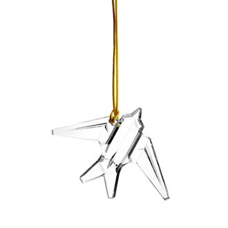 Waterford Origami Bird Ornament