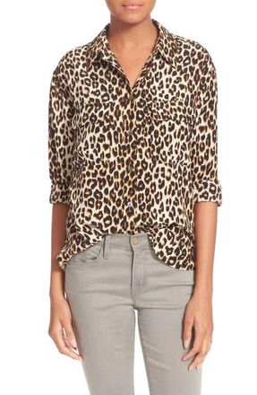 Equipment Slim Signature Silk Shirt in Natural at Nordstrom, Size Small